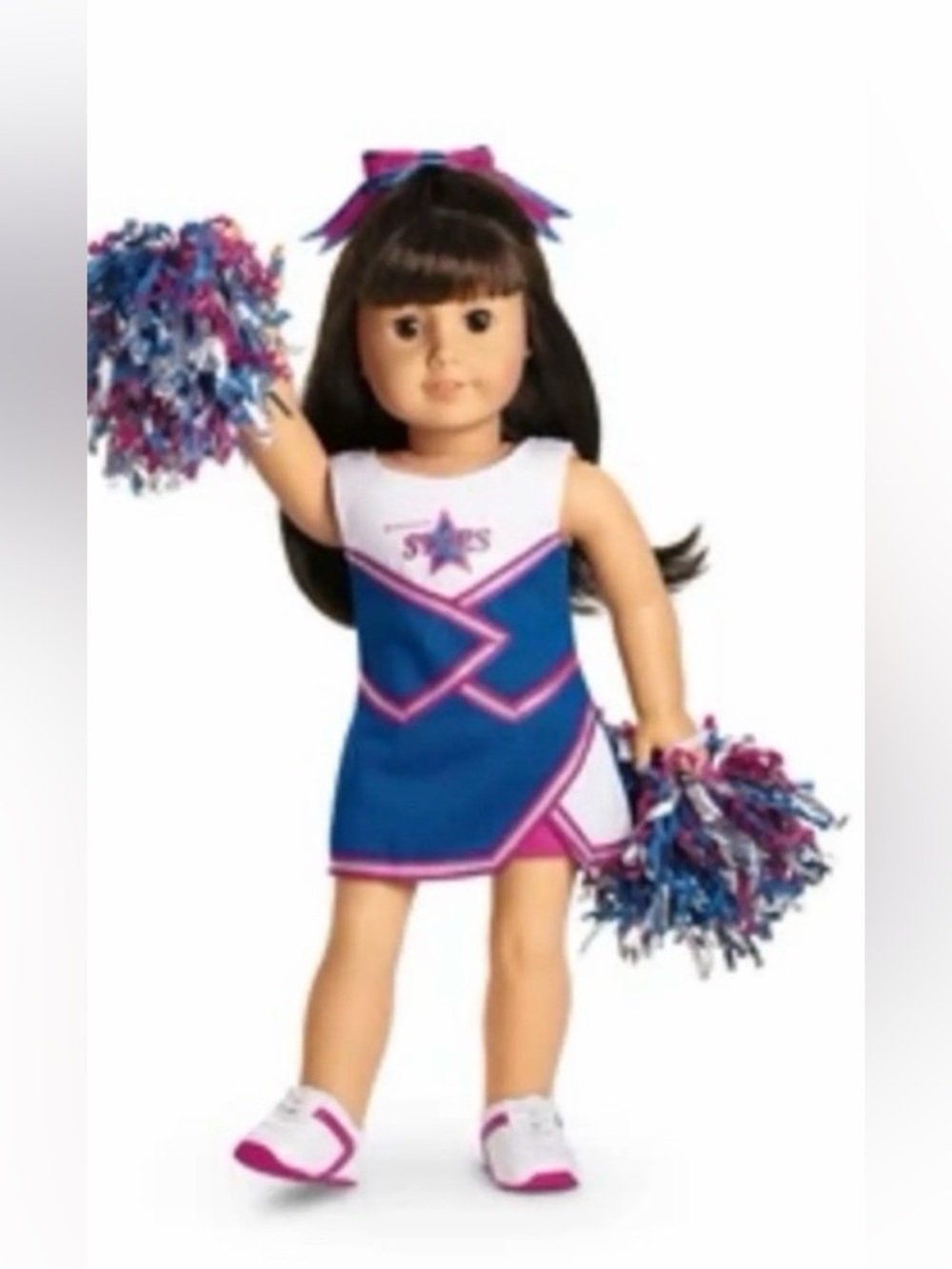 NIB American Girl Retired 2-in-1 Cheer Gear Set NRFB